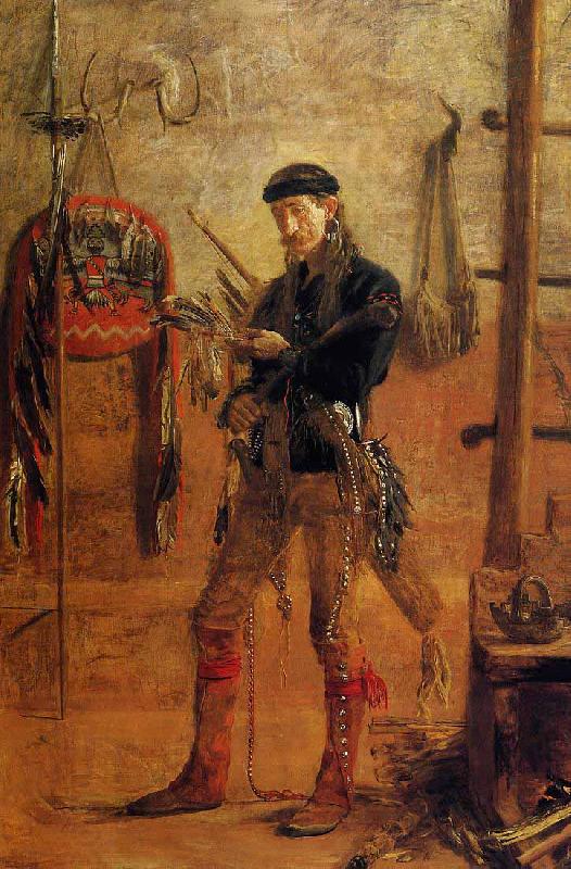 Thomas Eakins Portrait of Frank Hamilton Cushing China oil painting art